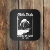 Black Death European Plague Rat Medieval Coaster thumb 0