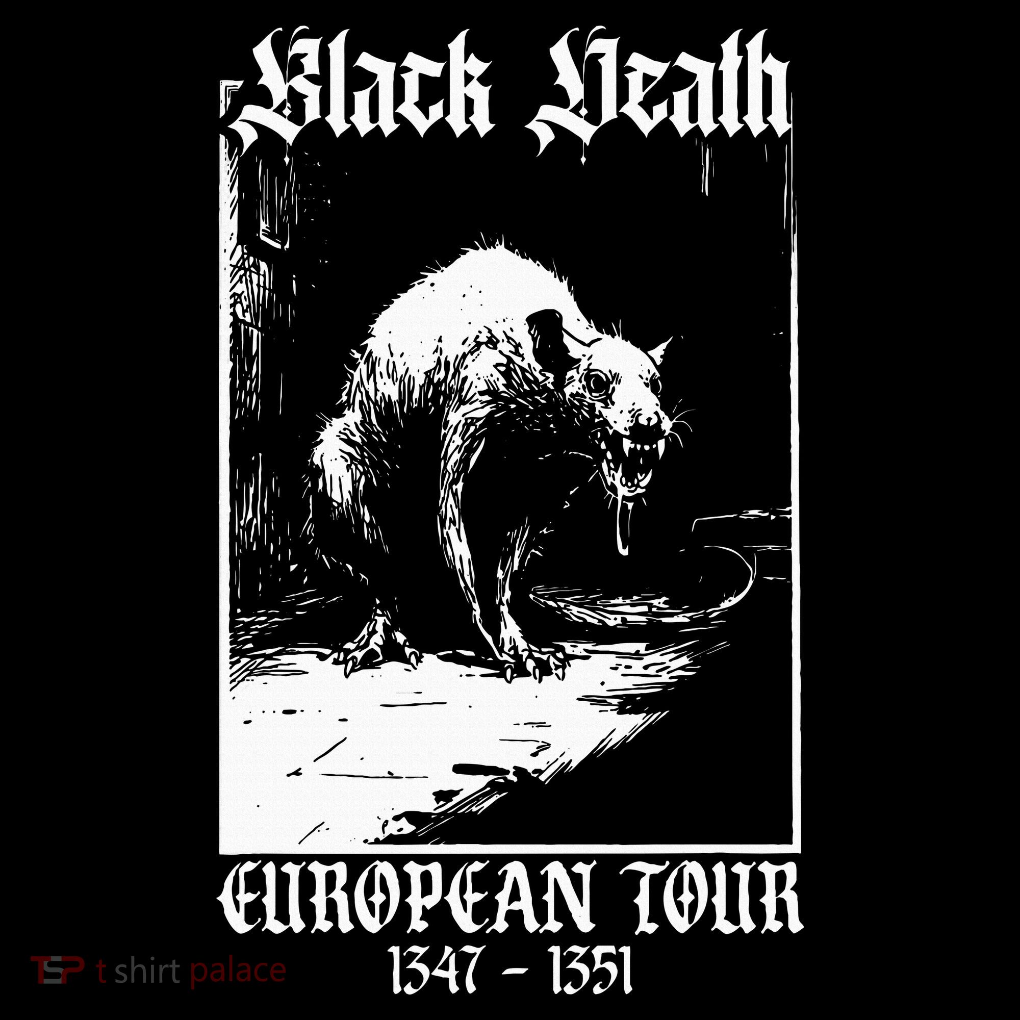 Black Death European Plague Rat Medieval Women's Hoodie