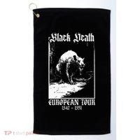Black Death European Plague Rat Medieval Golf Towel thumb 0