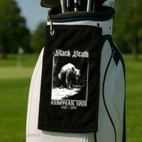 Black Death European Plague Rat Medieval Golf Towel thumb 2