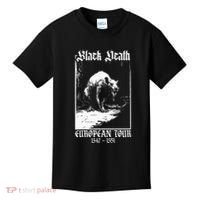 Black Death European Plague Rat Medieval Kids T-Shirt thumb 0
