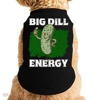 Big Dill Energy Lover Pickles Cute Gift Doggie Tank thumb 0
