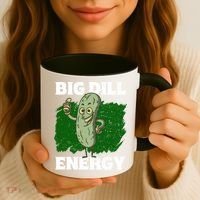Big Dill Energy Lover Pickles Cute Gift Coffee Mug thumb 3