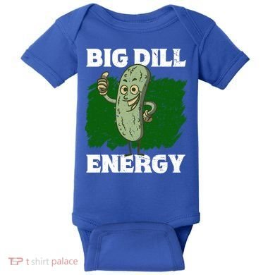 Big Dill Energy Lover Pickles Cute Gift Baby Bodysuit