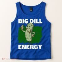 Big Dill Energy Lover Pickles Cute Gift Tank Top thumb 2