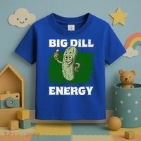 Big Dill Energy Lover Pickles Cute Gift Toddler T-Shirt thumb 3