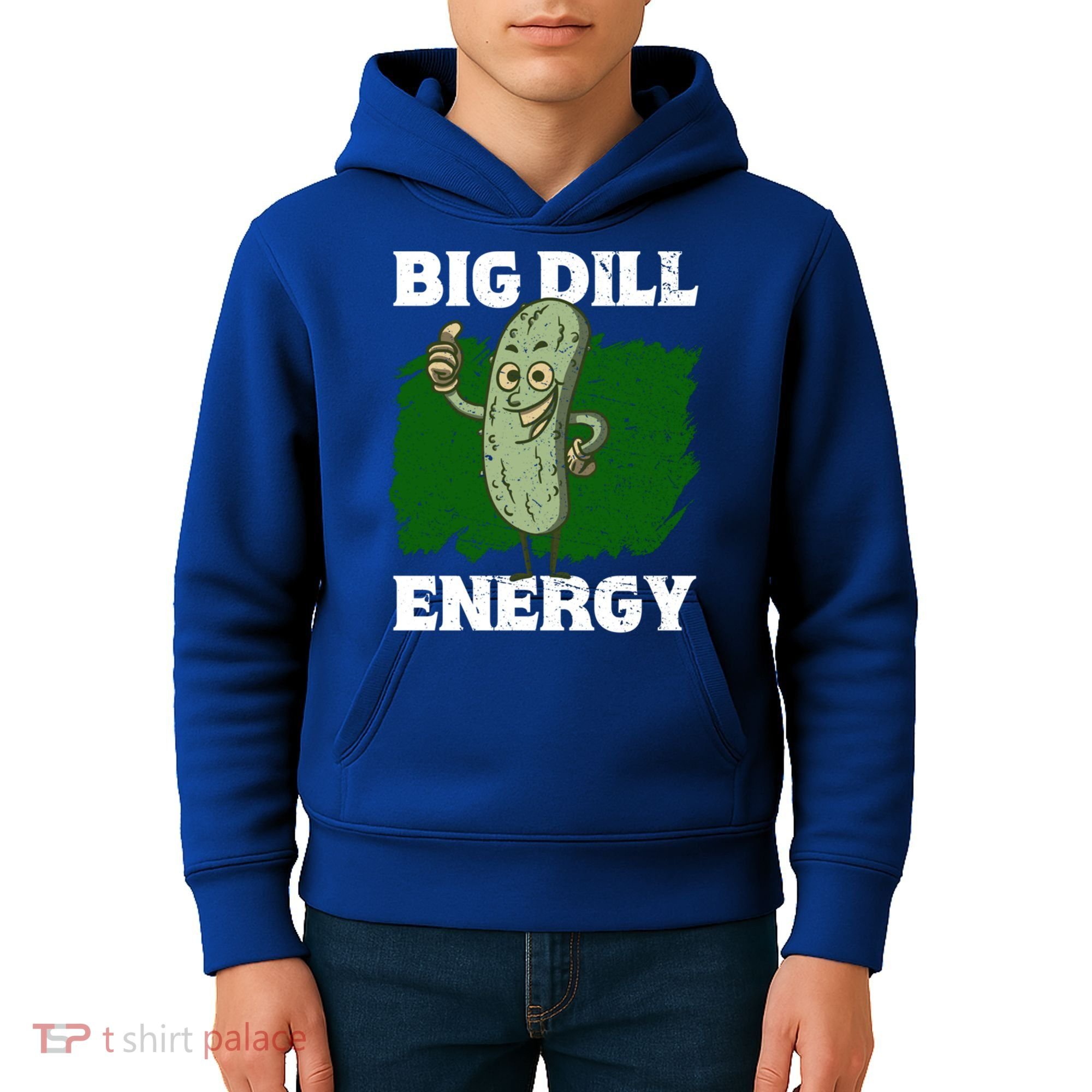 Big Dill Energy Lover Pickles Cute Gift Kids Hoodie