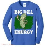 Big Dill Energy Lover Pickles Cute Gift Kids Long Sleeve Shirt thumb 0