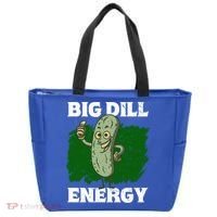 Big Dill Energy Lover Pickles Cute Gift Tote Bag thumb 0