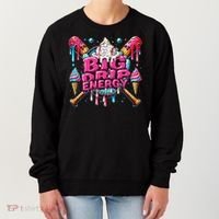 Big Drip Energy Baseball Drip Ice Cream Sprinkles Women's Sweatshirt thumb 0