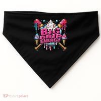 Big Drip Energy Baseball Drip Ice Cream Sprinkles USA-Made Doggie Bandana thumb 0