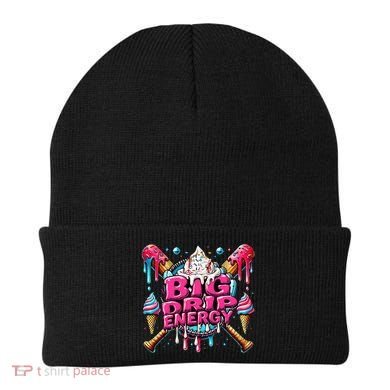 Big Drip Energy Baseball Drip Ice Cream Sprinkles Beanie