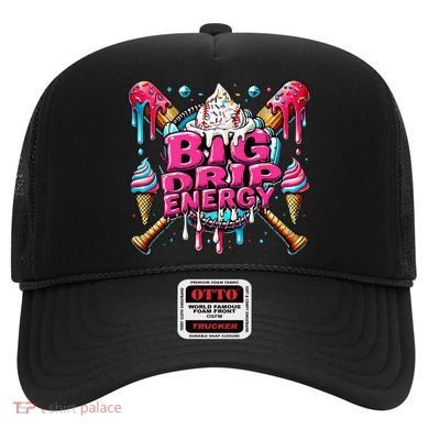 Big Drip Energy Baseball Drip Ice Cream Sprinkles Hat