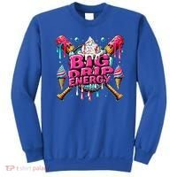 Big Drip Energy Baseball Drip Ice Cream Sprinkles Sweatshirt thumb 0