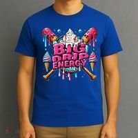 Big Drip Energy Baseball Drip Ice Cream Sprinkles T-Shirt thumb 3