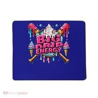 Big Drip Energy Baseball Drip Ice Cream Sprinkles Mousepad thumb 0