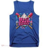 Big Drip Energy Baseball Drip Ice Cream Sprinkles Tank Top thumb 0