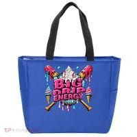 Big Drip Energy Baseball Drip Ice Cream Sprinkles Tote Bag thumb 0