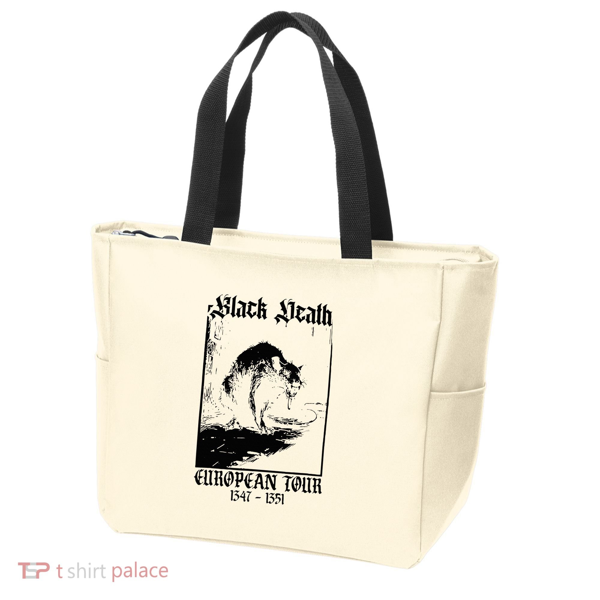 Black Death European Tote Bag