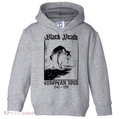 Black Death European Toddler Hoodie