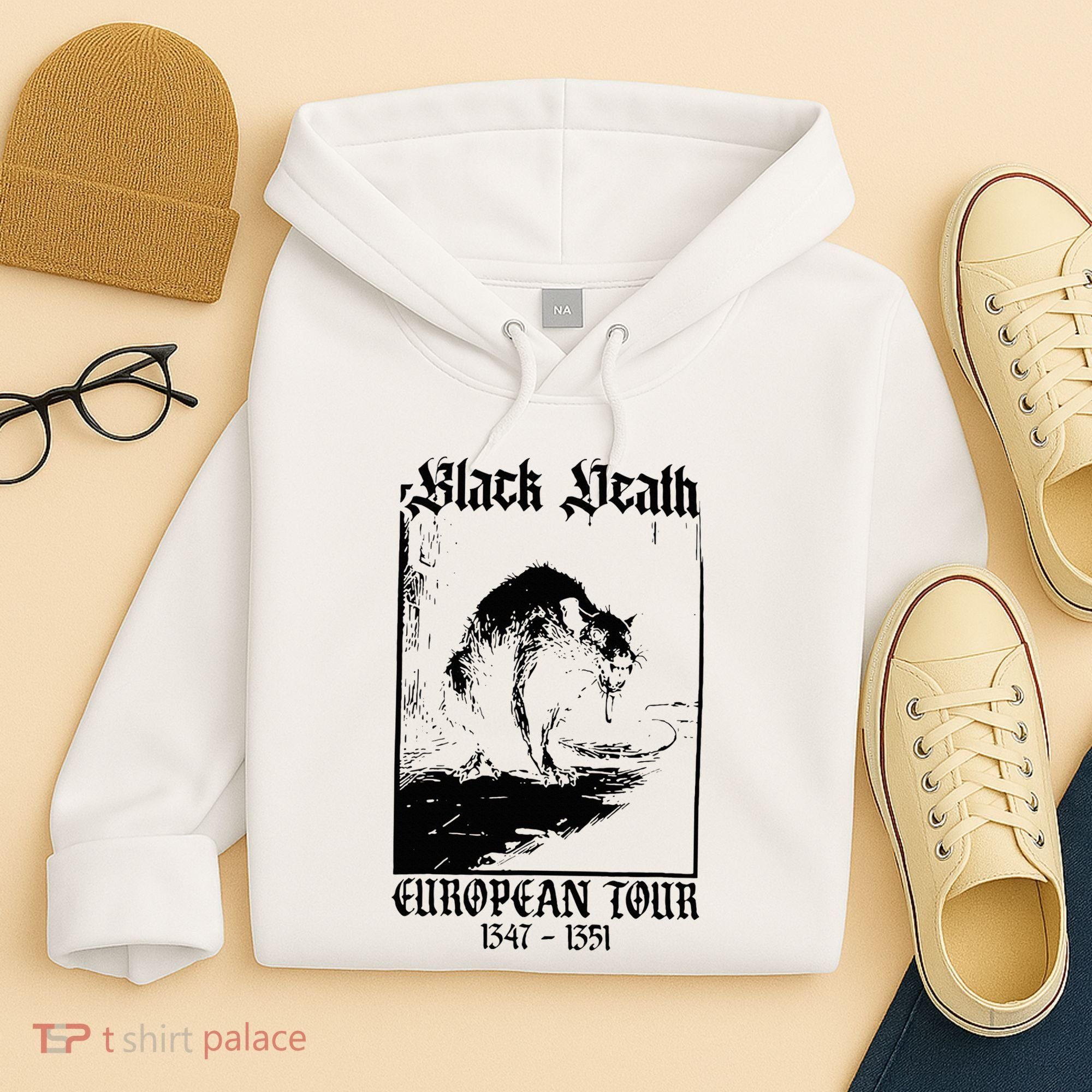 Black Death European Hoodie