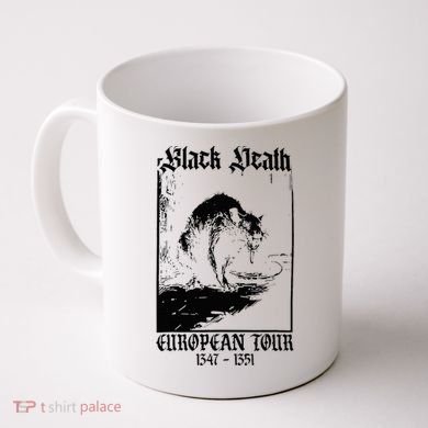 Black Death European Coffee Mug