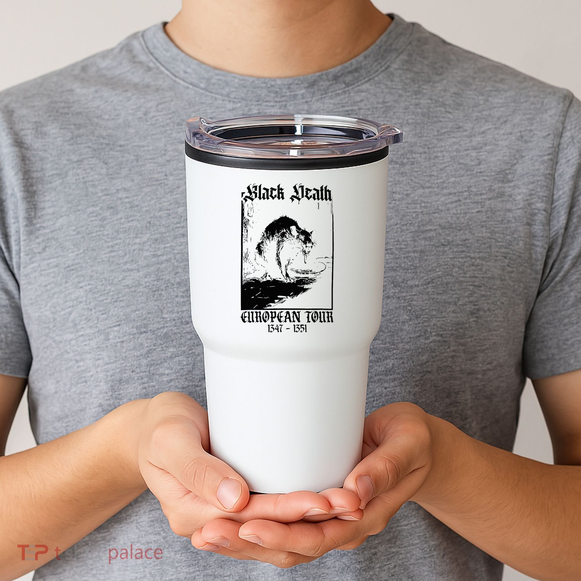 Black Death European Tumbler
