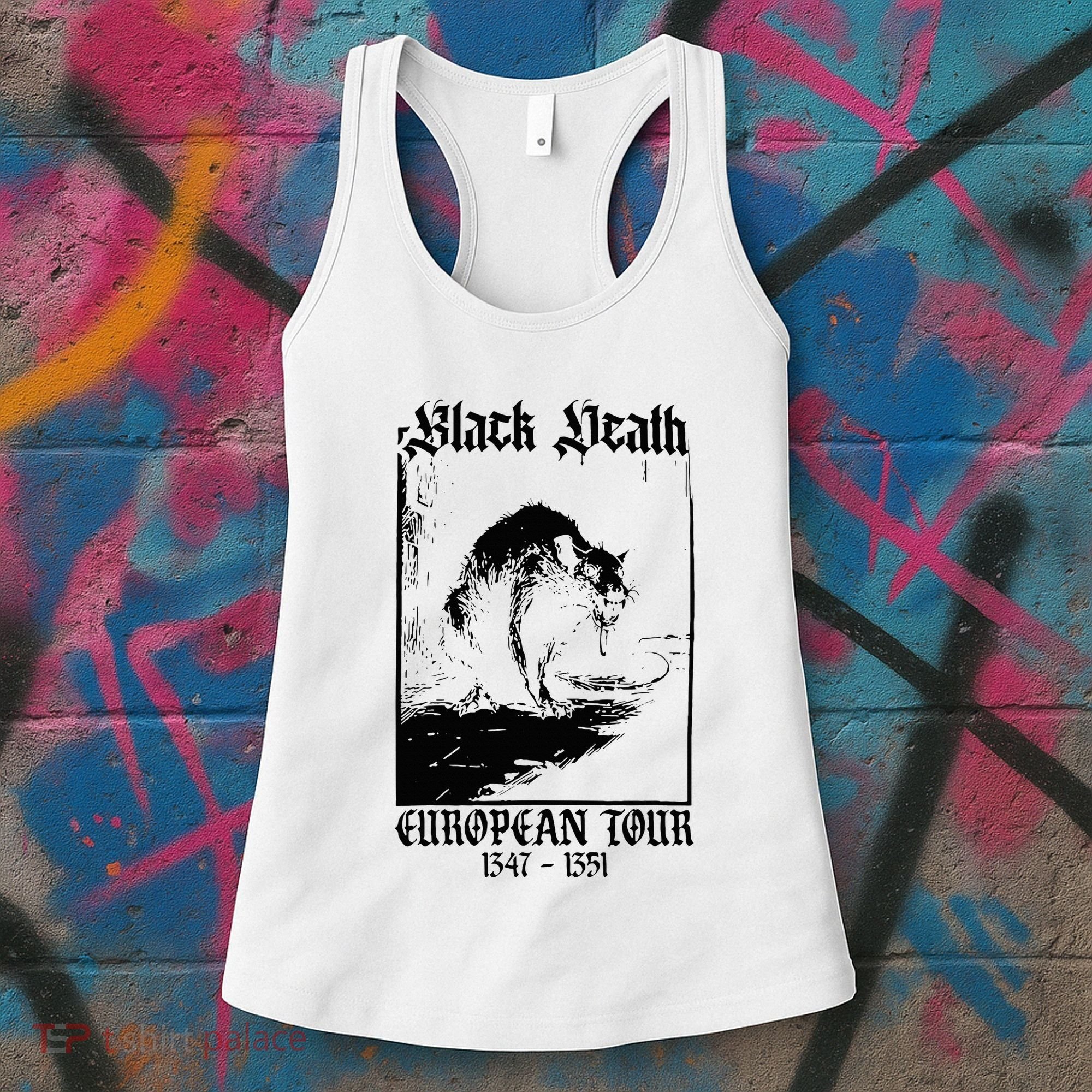 Black Death European Women's Tank Top
