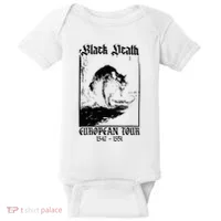 Black Death European Baby Bodysuit thumb 0