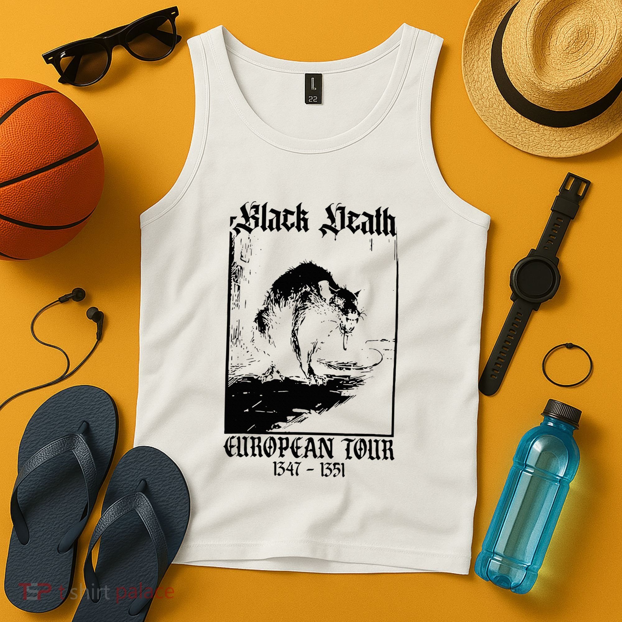 Black Death European Tank Top