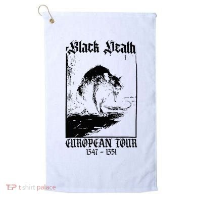 Black Death European Golf Towel