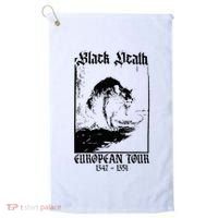 Black Death European Golf Towel thumb 0