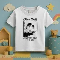 Black Death European Toddler T-Shirt thumb 3