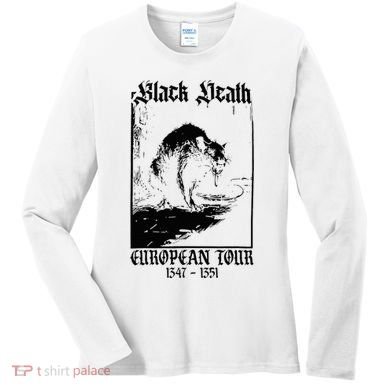 Black Death European Women's Long Sleeve Shirt