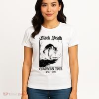Black Death European Women's T-Shirt thumb 4