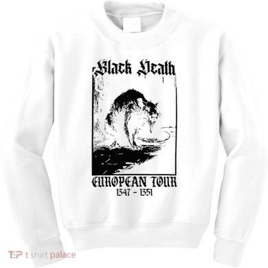 Black Death European Kids Sweatshirt