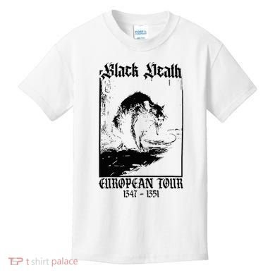 Black Death European Kids T-Shirt