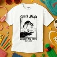 Black Death European Kids T-Shirt thumb 3