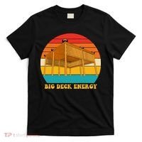 Big Deck Energy Funny Retro Vintage T-Shirt thumb 0