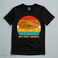 Big Deck Energy Funny Retro Vintage T-Shirt thumb 5