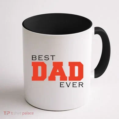 Best Dad Ever Coffee Mug back