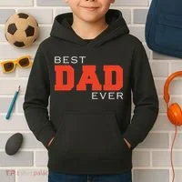 Best Dad Ever Kids Hoodie thumb 2
