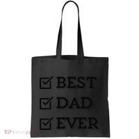 Best Dad Ever Gift For Dad From Daughter Sons Graphic Tote Bag thumb 0