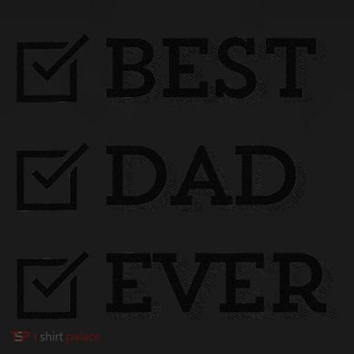 Best Dad Ever Gift For Dad From Daughter Sons Graphic Tote Bag