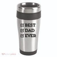 Best Dad Ever Gift For Dad From Daughter Sons Graphic 16oz Travel Tumbler thumb 0