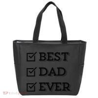 Best Dad Ever Gift For Dad From Daughter Sons Graphic Tote Bag thumb 0