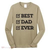 Best Dad Ever Gift For Dad From Daughter Sons Graphic Long Sleeve Shirt thumb 0