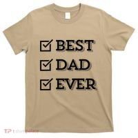 Best Dad Ever Gift For Dad From Daughter Sons Graphic T-Shirt thumb 0