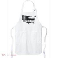 Best Dad Ever Patriot USA Flag Apron thumb 0