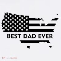 Best Dad Ever Patriot USA Flag Mousepad thumb 1